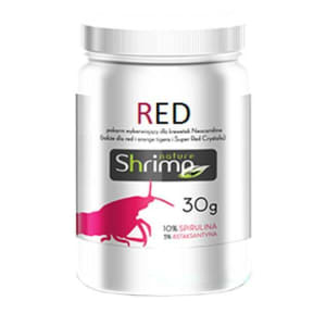 Shrimp Food: SHRIMP NATURE - RED 30g Net (Improves red color)