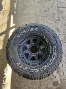 Cooper mud tyres, ×4
