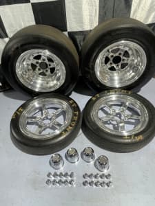 Genuine aluminium WELD RACE wheels