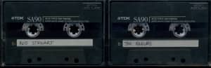 2 TDK SA90 Type II High Position cassette tapes - PENDING COLLECTION