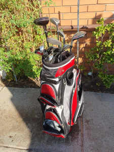 Various clubs irons,sets,trolley ect please read ad
