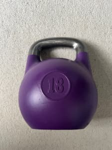 18kg Kettlebell Competition Spec Steel Purple Excellent condition