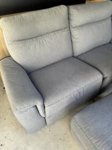 Nick Scali 3 seater electric recliners