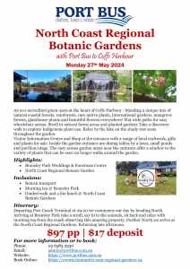 North Coast Regional Botanic Gardens Day Tour