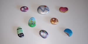 Unique Hand Painted Rocks Various Designs From $10