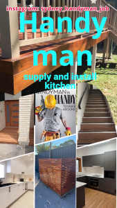 Handyman /kitchen supply and install 
