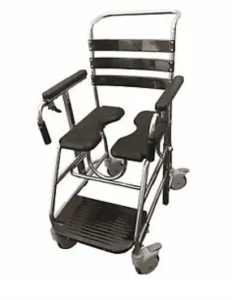 Commode wheelchair Freedom HBA35 Stainless Steel