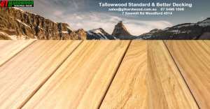 Gold Coast Blackbutt Tallowwood Wide Hardwood Decking