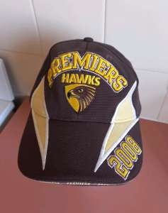 2008 PREMIERS Hawthorn HAWKS AFL Cap/ Hat 