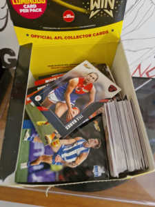Afl football cards full box every team select 2024