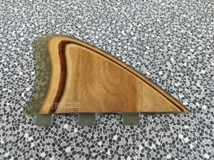 FCS Keel Fin (FCS1) Replacement- Right Side (Wood Laminate)