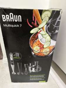 BRAUN MultiQuick 7 Hand Blender Food Processor