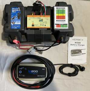 130Ah AGM Battery and CTEK Charger