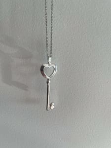 Key to your heart necklace