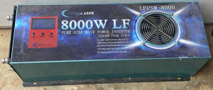 Power Jack 8000W LF Pure Sine Wave Inverter 32000W Peak Not Working