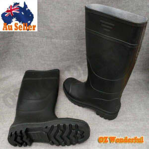 Quality Work Gumboots Gum Boots Safety Knee Length Industrial