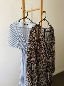 2 Dresses with heels for $30 