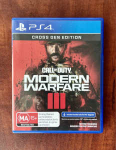 Ps4. Call of Duty Modern Warfare III. Excellent Condition $49 or Swap