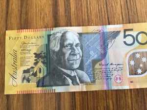 Collectable $50 note