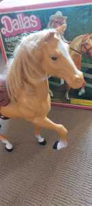 Vintage Barbie Dallas horse