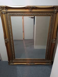 Antique style mirror 100cm X 135cm