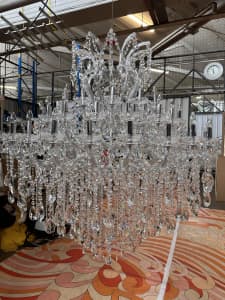 Magnificent Custom Crystalled Chandeliers