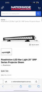 Roadvision Led light bar 20” brand new unopened