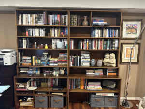 Timber bookcases free