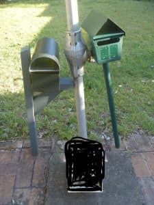 Postbox / Mailbox mounted on Posts - Two Available - $30 and $50