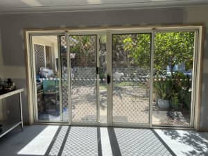 Glass Doors Security Screen and Frame