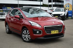 2014 Peugeot 3008 T8 Active SUV 5dr Spts Auto 6sp 2.0DT [MY15] Ruby Red Sports Automatic Hatchback