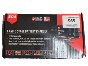 SCA - Battery Charger 4AMP 3 STAGE