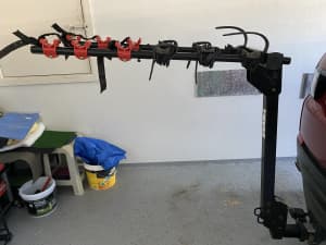 Thule bike rack 2” hitch 4 or can be extended to 6 bikes