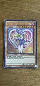Dark magician girl yugioh card
