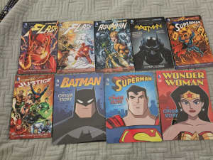 Heap of DC graphic novels
