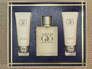 (NEW) Acqua di Gio 100ml EDT Gift Set Cologne Perfume Fragrance