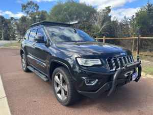 2015 JEEP GRAND CHEROKEE OVERLAND (4x4) 8 SP AUTOMATIC 4D WAGON