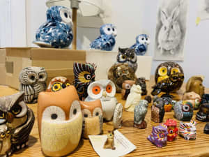 Owls from all around the world, all in brand new condition,