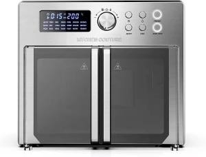 NEW SEALED IN BOX KITCHEN COUTURE 25L AIR FRYER OVEN FRENCH DOOR $299