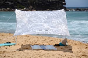 Palm Leaf Beach shade - Estivo Sun Shield beach shade tent