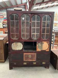 Unique Vintage Oriental Cabinet - Restoration Project