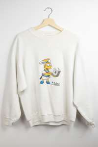 Vintage Simpsons Sweater - Bart Simpson PC Tech (XL)