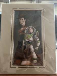 Buzz & Woody - Darren Wilson Painting print
