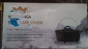 Camp Oven Wooshka and Wooshka hot water boiler in New condition