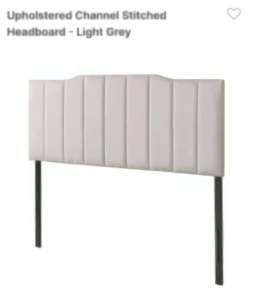 BRAND NEW Light Grey double headboard SYDNEY DELIVERY AVAILABLE