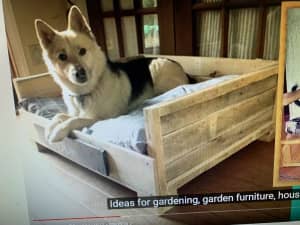 Custom Homemade Dog Beds