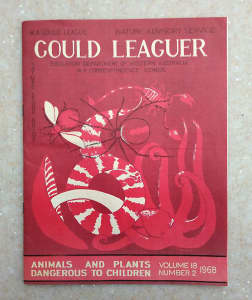 GOULD LEAGUER MAGAZINE - VINTAGE 1968 - DANGEROUS ANIMALS AND PLANTS
