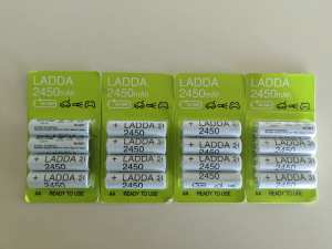 NEW Ikea Ladda AA Batteries