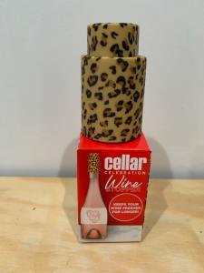 Celebration Wine Stopper, Leopard Pattern, New, pickup Sth Guildford