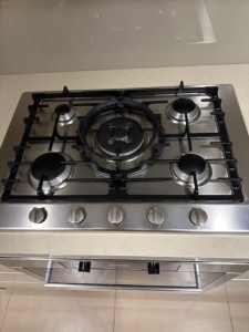 Kitchen renovation Miele gas cooktop for sale
